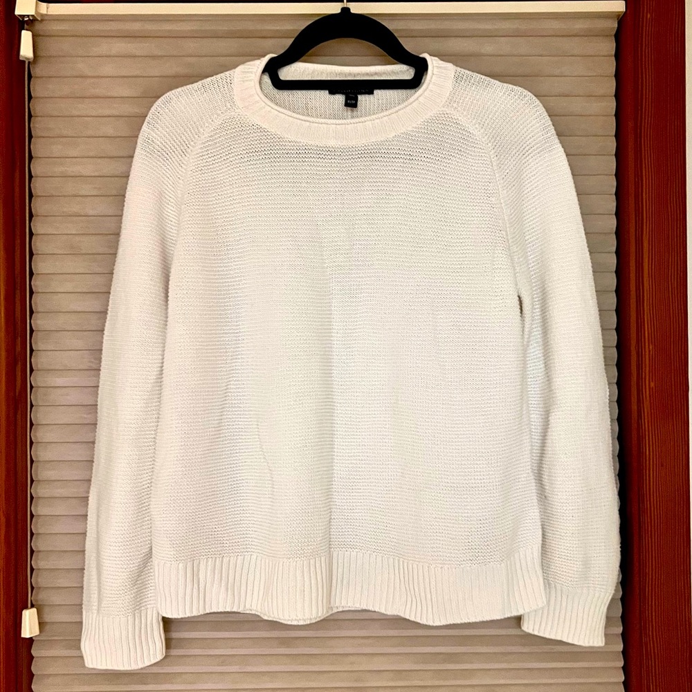 Eileen Fisher linen/cotton blend knit sweater